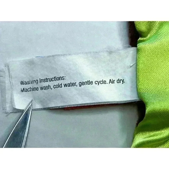 Mary Myer Baby Taggies Lovey Security Blanket Monkey Bird Orange - Picture 11 of 11